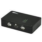 RATOC(latok система ) персональный компьютер переключатель черный RS-250UHDP-4K [2 ввод /1 мощность /4K соответствует / ручной ]
