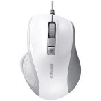 BUFFALO( Buffalo ) BSMBU308WH проводной BlueLED мышь [USB*Mac|Win] тихий звук (5 кнопка * белый )