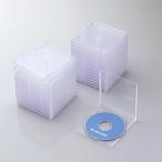 ELECOM(エレコム) CD／DVD／Blu-ray対応収納ケース　（1枚収納×30セット・クリア）　CCD-JSCN30CR