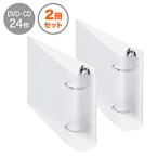 SANWA SUPPLY( Sanwa Supply ) 24 шт. входит соответствует ×2 кольцо файл кейс ( прозрачный ) FCD-RG24CLN [864]