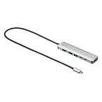 ［USB-C オス→メス HDMI / LAN / USB-Aｘ2 