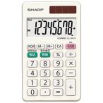 SHARP( sharp ) цвет * дизайн калькулятор [ блокнот модель ](8 колонка ) EL-WA10X [864]