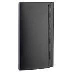 セキセイ ACT-5933 アクティフV フリップスリムケース〈スマポケ〉 ブラック