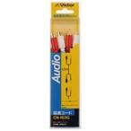 JVC Kenwood удлинение аудио код булавка Jack ×2- вилка сетевого шнура ×2(1.5m) 24 позолоченный CN-163G