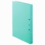 PLUS 利用者カルテ リングファイル ブルー   FL-804RF