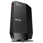Wi-Fiルーター 5764+688Mbps AirStation(ネット脅威ブロッカー2対応・プレミアムモデル) ブラック WSR6500BE6P/CBK ［Wi-Fi 7(be) /IPv6対応］