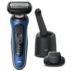 ブラウン ブラウン 電気シェーバー シリーズ6【洗浄機付モデル/キワぞりトリマー】  ブルー 62-B7200cc ［3枚刃 /AC100V-240V］