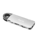 Yahoo! Yahoo!ショッピング(ヤフー ショッピング)［USB-C オス→メス カードスロットｘ2 / HDMI / VGA / LAN /φ3.5mm / USB-Aｘ3 / USB-C］ USB PD対応 60W ドッキングステーション Digizo  RPUD-CDOC10 ［U…