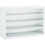 工場用保管設備 小型パーツケース ＴＲＵＳＣＯ　引出しユニット本体　Ｗ８５４ＸＤ３０７ＸＨ６０９　Ｗ　  (MK-64SN-W)