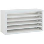 工場用保管設備 小型パーツケース ＴＲＵＳＣＯ　ＶＡ型引出しユニット本体　７９５Ｘ３０７ＸＨ６０５　Ｗ　  (VA-67SN-W)