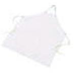 保護服・防護服 エプロン ＴＲＵＳＣＯ　抗菌ビニロン前掛胸当　ホワイト　Ｌサイズ　  (TVL-MK-W-L)