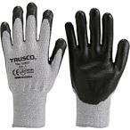 作業手袋 耐切創手袋 ＴＲＵＳＣＯ　グラスファイバー手袋ニトリル手のひらコート　Ｌ　  (TGL-5295Z-L)