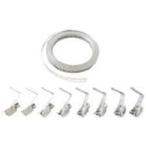 ホース・散水用品 ホースバンド ＴＲＵＳＣＯ　フープバンド　スチール　５ｍ　  (FPB-50)