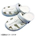 クリーンルーム関連用品 シューズ ＴＲＵＳＣＯ　制電サンダル　Ｌ　ホワイト　  (ANS-L-W)