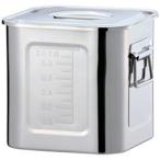 ボトル・容器 ステンレスタンク ＴＲＵＳＣＯ　ステンレス角タンク　８．６Ｌ　２１０　取手付　  (T-FC-8)