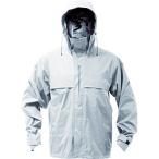 作業服 雨具 ＴＲＵＳＣＯ　ベンチレーション（通気口）付レインスーツ　シルバー　４Ｌ　  (TRW360-71-4L)