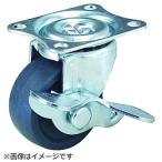 キャスター プレート式樹脂車 ＴＲＵＳＣＯ　キャスター　ＴＹＧシリーズ　自在ＳＰ付　エラストマー車　５０ｍｍ　  (TYGEB-50)