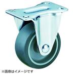 キャスター プレート式樹脂車 ＴＲＵＳＣＯ　キャスター　ＴＹＧシリーズ　固定　エラストマー車　７５ｍｍ　  (TYGEK-75)