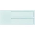 標識・標示 サインプレート ＴＲＵＳＣＯ　ネームケース　白　二人用　７４Ｘ１７０Ｘ７ＭＭ　  (TNCW-2)