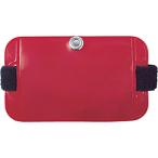 作業服 腕章・胸章 ＴＲＵＳＣＯ　アームパス　名刺サイズ　レッド　  (TAB-C-R)