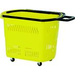 コンテナ・パレット メッシュコンテナ ＴＲＵＳＣＯ　ショッピングトロリー　４５Ｌ　黄　  (TST-45-YE)