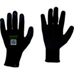 作業手袋 すべり止め背抜き手袋 ＴＲＵＳＣＯ　ゴム背抜き手袋　ブラック　１双入り　１０ゲージ　ＬＬ　  (TRG101-LL)