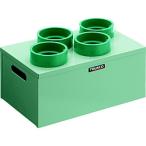 工場用保管設備 ツーリングラック ＴＲＵＳＣＯ　ツーリングケース　ＨＳＫ１００Ａ　ＢＴ５０　ＮＴ５０兼用　４個収納　  (HSK100-4)