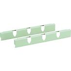 物品棚 軽中量棚 ＴＲＵＳＣＯ　スチールラック　Ｍ２型バー受け金具　Ｄ６００　２本セット　  (M2-PU6S)