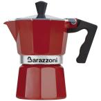 BARAZZONI прямой огонь для Espresso кофеварка 3 cup LA CAFFETTIERA ALLUMINIO E COLORATA красный 83000550330