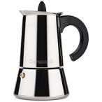 BARAZZONI IH Espresso кофеварка 4 cup LA CAFFETTIERA INOX 830008004