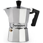 BARAZZONI прямой огонь для Espresso кофеварка 2 cup LA CAFFETTIERA ALLUMINIO E COLORATA серебряный 830005502