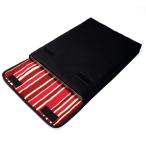  let's Note FV кейс вертикальный type ( черный * бордо полоса )suono ручная работа 