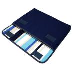 MacBook Air ケース 13インチ：FILO（ネイビー・ストライプ）suono ハンドメイド 日本製