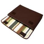 VAIO S13 ケース / VAIO Pro PG ケース「FILO」 (ココア・カーキストライプ) suono (スオーノ) ハンドメイド 日本製