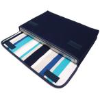 レッツノートSV ケース FILO ネイビー・ストライプ ノートパソコンバッグ、ケース suono ハンドメイド