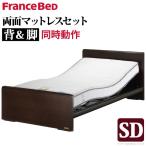 電動ベッド リクライニング 電動リクライニングベッド 〔ジョエル〕 セミダブルサイズ 1モーター 両 ...
