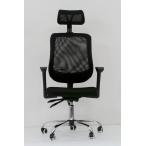 ヘッドレスト付 疲れにくいチェアー ワークチェア オフィスチェア キャスター付き 高さ調整 チェア ワークチェアー