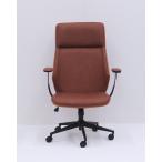 ワークチェアー ハイバック ブラウン 天然木 高級感 ロッキングチェア チェア オフィスチェア パソコンチェア デスクチェア