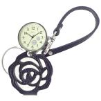  hang часы мобильный сумка очарование лупа часы роза LW062-4 черный роза .. rose часы ремешок женский карманные часы 