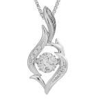 Yahoo! Yahoo!ショッピング(ヤフー ショッピング)ペンダント ネックレス NYP-617 クロスフォー ニューヨーク ダンシング ストーン キュービック ジルコニア シルバー925 ロジウムコーティング 贈り物 プレゼント