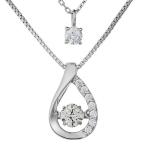 Yahoo! Yahoo!ショッピング(ヤフー ショッピング)ペンダント ネックレス NYP-629 クロスフォー ニューヨーク ダンシング ストーン キュービック ジルコニア シルバー925 ロジウムコーティング 贈り物 プレゼント