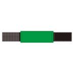 848-52 ピンレスゴム腕章 (緑) マジックテープ付 70×400mm
