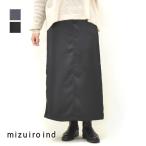 mizuiro ind ミズイロインド ヴィンテージサテンペインタータイトスカート 4-260065 レディース