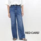 ショッピングred RED CARD レッドカード トーキョー Manoa ワイドストレートデニムパンツ kita -Air Mid- 98348801amd レディース