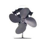 TTODHM 4つブレード 暖炉ファン 省エネ 静音 ストーブファン 火力ファン 暖炉用品 エコファン 火力熱炉ファン 薪ストーブ 熱供給用品 ヒータ