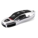[NextBlue] ポルシェ PORSCHE 専用 スマート キーケース キーカバー (シルバー)