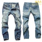  мужской джинсы Denim брюки Denim брюки повреждение обработка woshu джинсы б/у Vintage модный весна осень День отца 