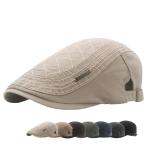 帽子 ハンチング メンズ 100％綿 春夏秋 ハンチング帽 UVカット サイズ調整可 30代 40代 50代 ファッション 父の日