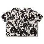 開襟シャツ メンズ オシャレ シャツ アロハシャツ カジュアルシャツ ハワイシャツ アロハ 半袖 キャラクター 父の日