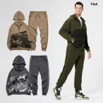  тренировочный верх и низ в комплекте мужской Zip Parker + брюки-джоггеры спорт одежда выставить тренировочные брюки камуфляж большой размер 2026 весна 